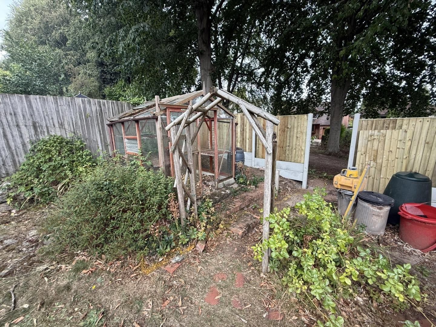Garden before, third view, Barnt Green
