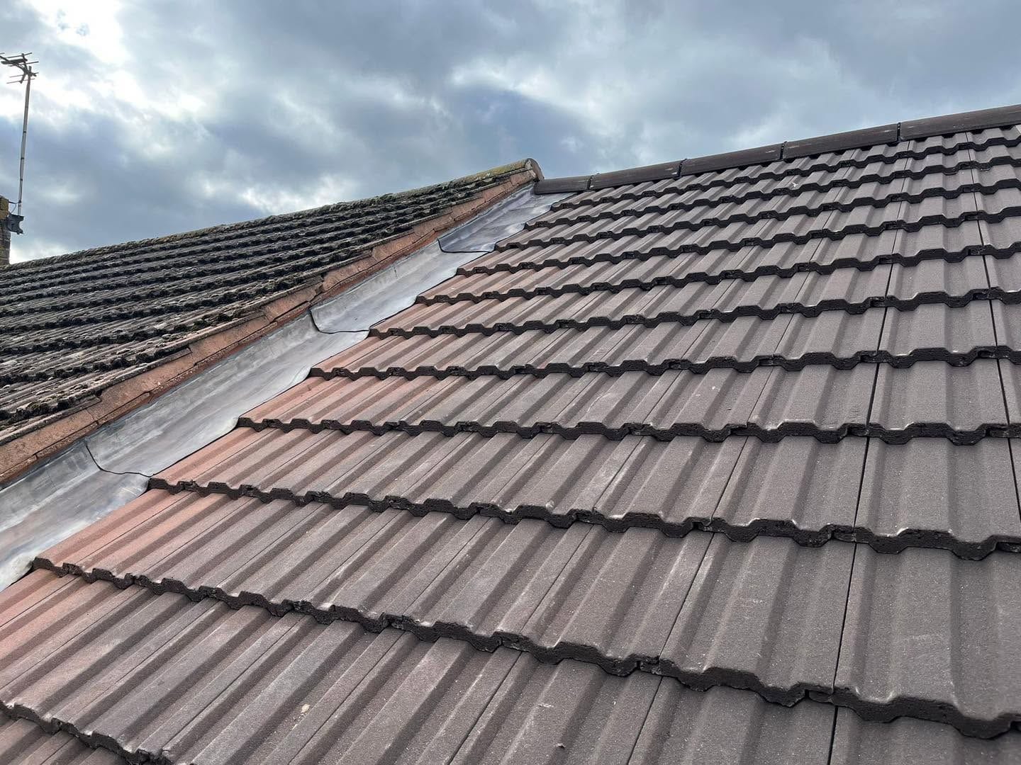 New tiled roof, Bewdley