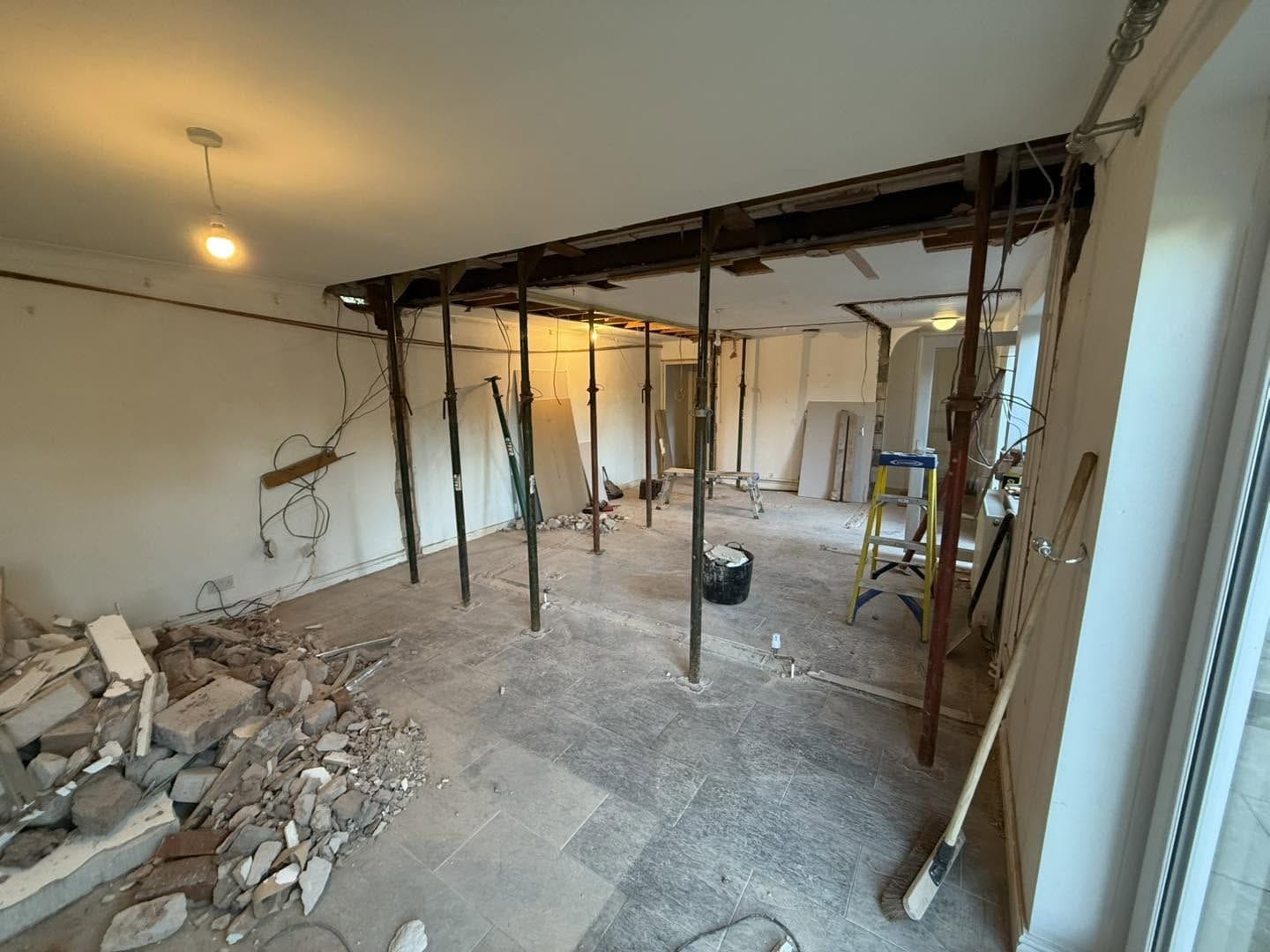 Steels going in