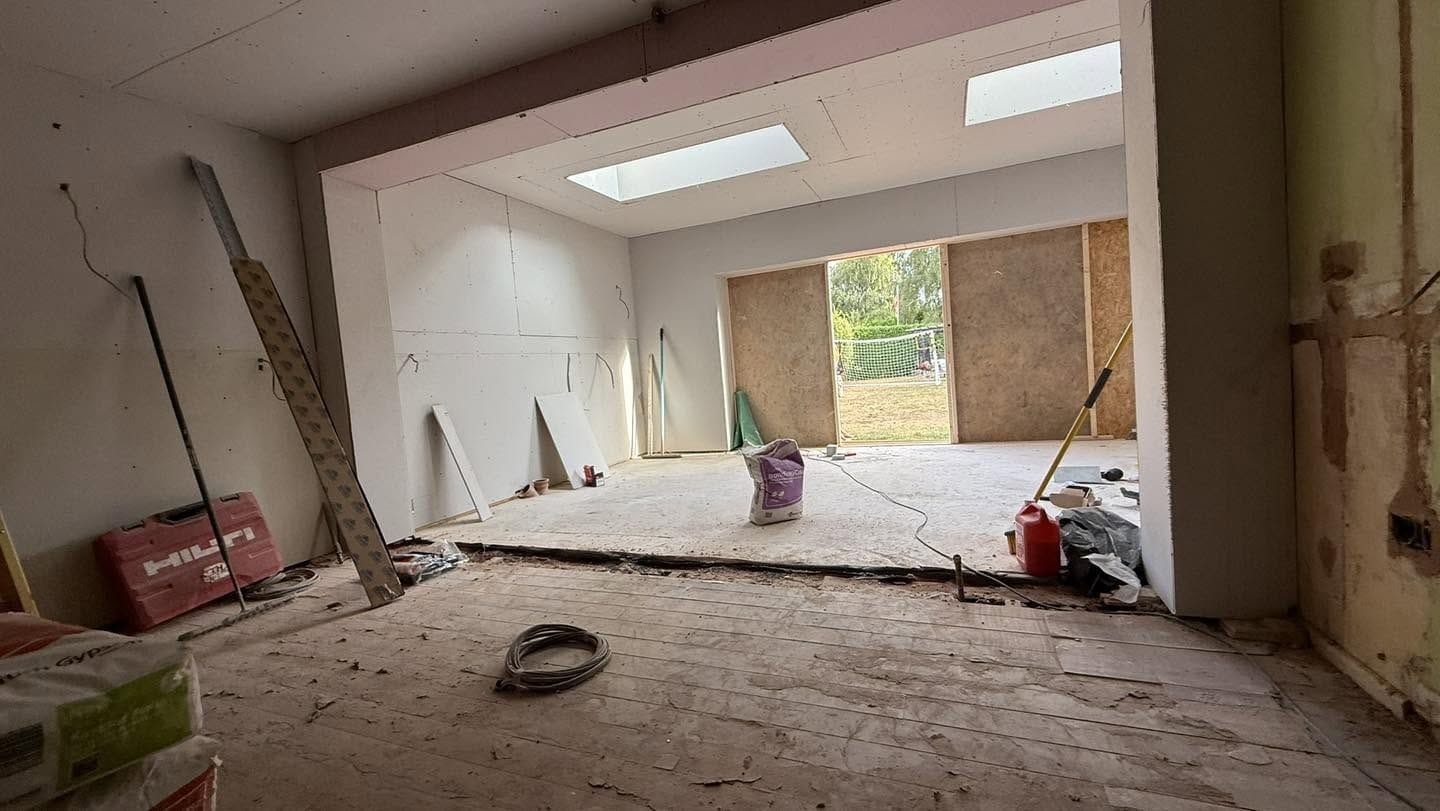 Large opening into the extension, Bromsgrove