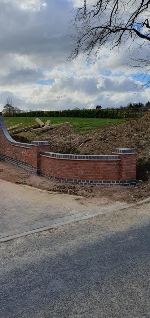 Decorative Brickwork & Entrance Walls — photo 9