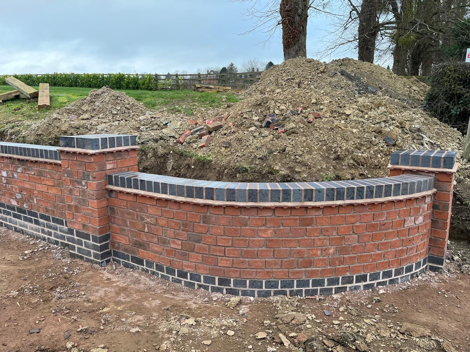 Decorative Brickwork & Entrance Walls — photo 14