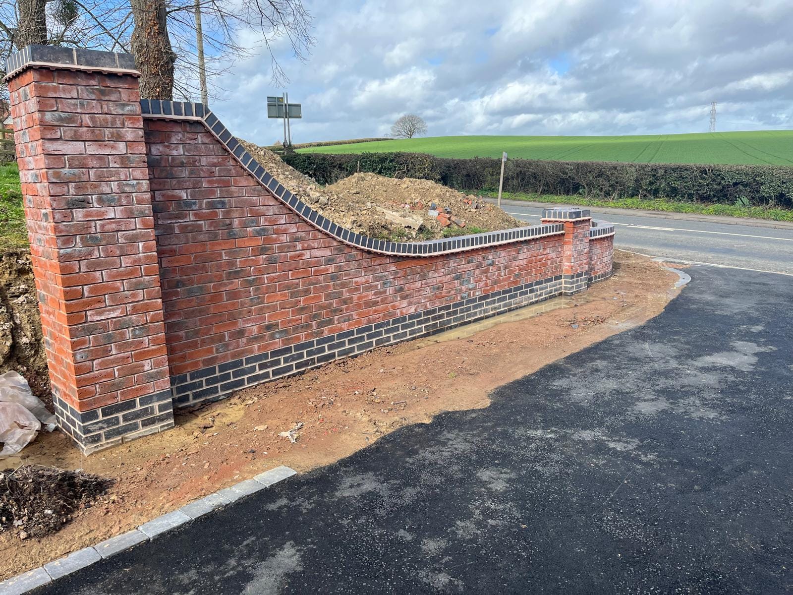 Decorative Brickwork & Entrance Walls — photo 16