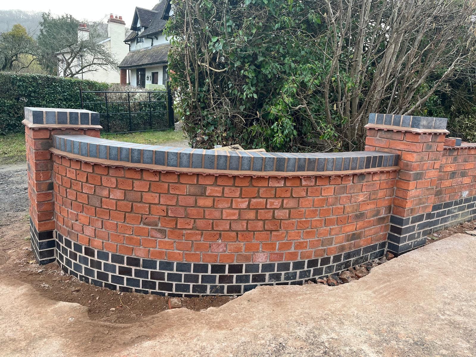 Decorative Brickwork & Entrance Walls — photo 17