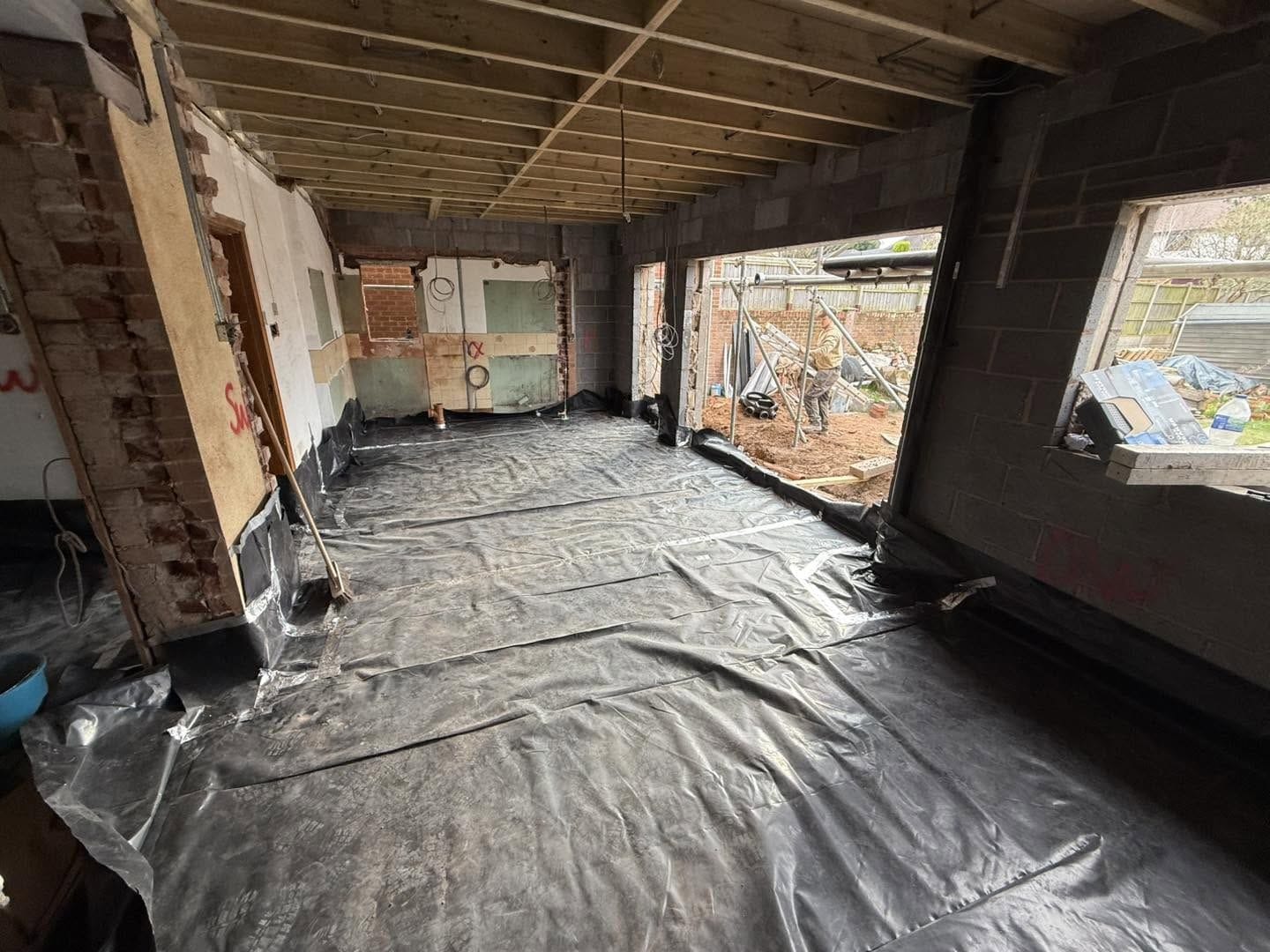 Inside the extension, second view, Kidderminster