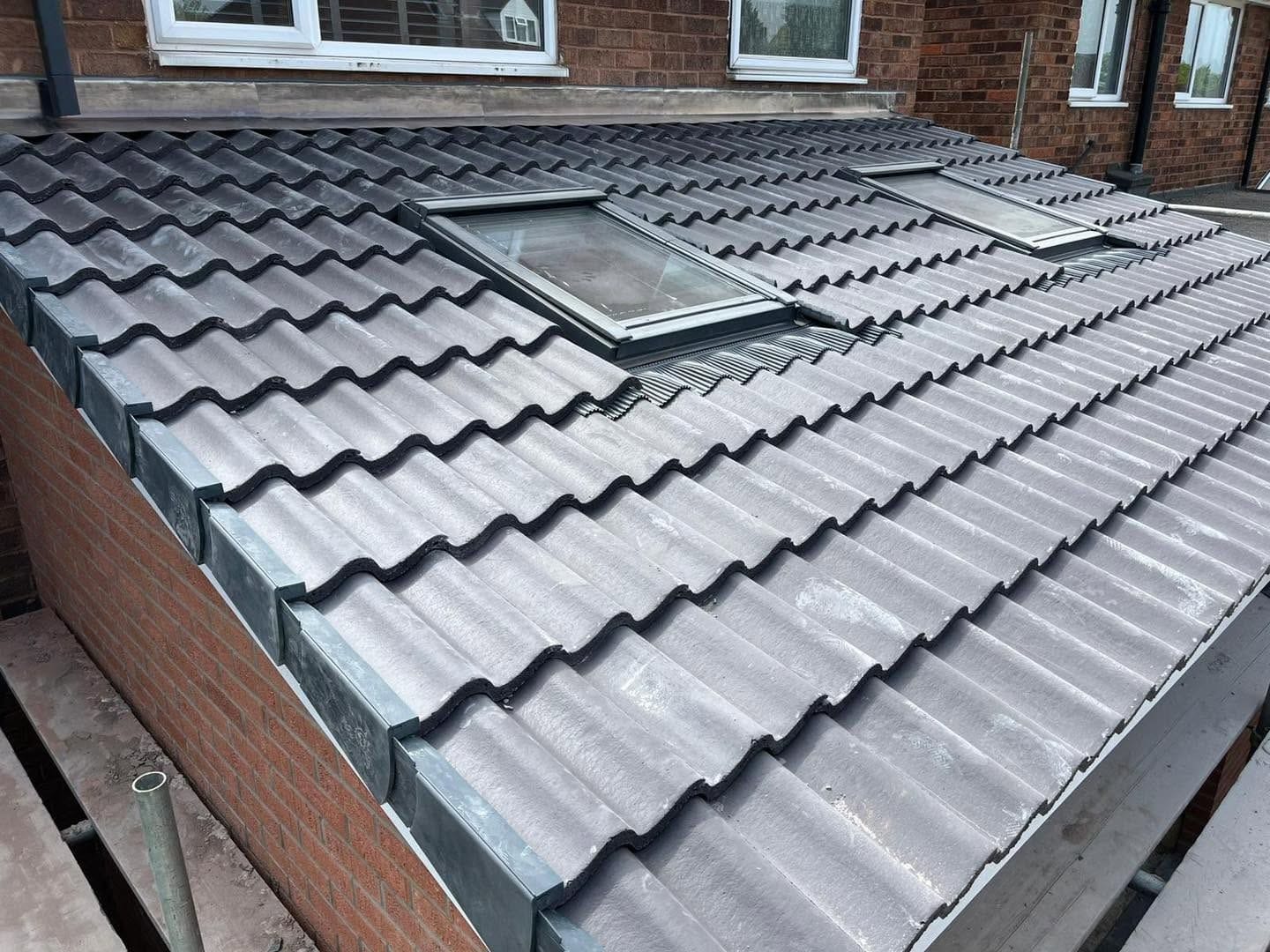 Tiled roof with roof windows, Kidderminster