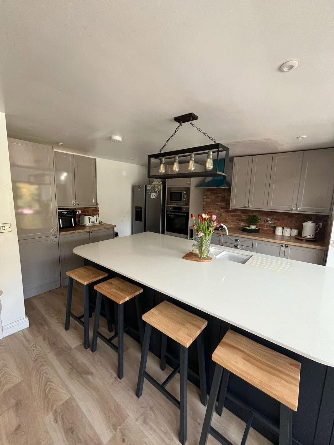 New kitchen with island