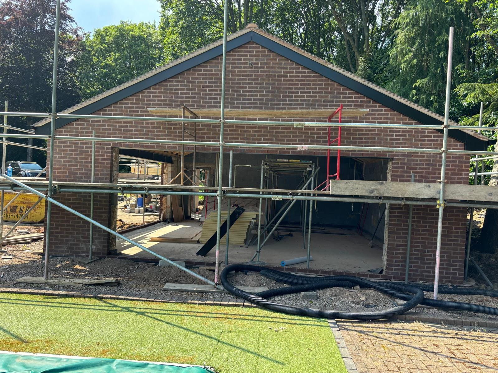 Triple Garage Build — photo 10